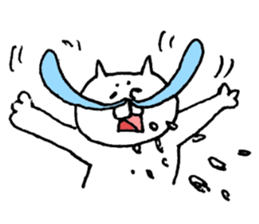 The cat which I drew 8 sticker #9421379