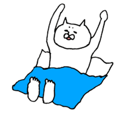 The cat which I drew 8 sticker #9421381