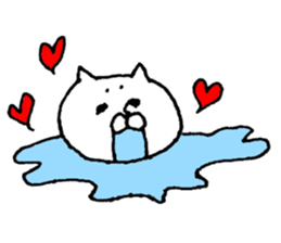 The cat which I drew 8 sticker #9421382