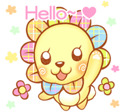 sweet flower sticker #9421384