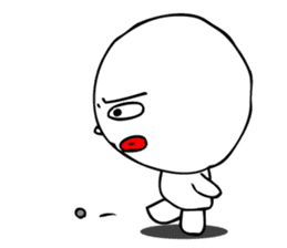 Laughing "Ponta-kun"The second version sticker #9422238