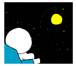 Laughing "Ponta-kun"The second version sticker #9422251