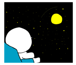 Laughing "Ponta-kun"The second version sticker #9422251