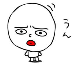 Laughing "Ponta-kun"The second version sticker #9422253