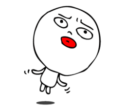 Laughing "Ponta-kun"The second version sticker #9422258