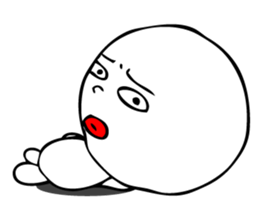 Laughing "Ponta-kun"The second version sticker #9422262