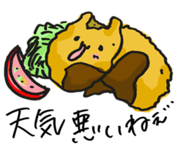 What is today's dish? sticker #9422437