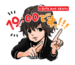 GUTS AND DEATH sticker #9422792