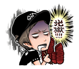 GUTS AND DEATH sticker #9422800