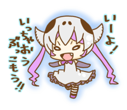 Skull Girl sticker #9422864