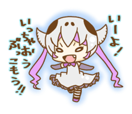 Skull Girl sticker #9422864