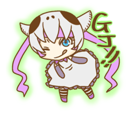 Skull Girl sticker #9422866