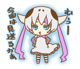 Skull Girl sticker #9422869