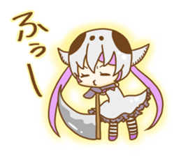 Skull Girl sticker #9422877