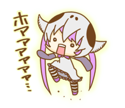 Skull Girl sticker #9422880