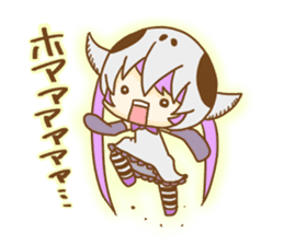 Skull Girl sticker #9422880