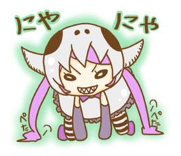Skull Girl sticker #9422881