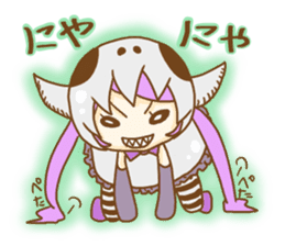 Skull Girl sticker #9422881