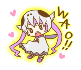 Skull Girl sticker #9422884