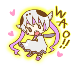 Skull Girl sticker #9422884