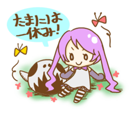 Skull Girl sticker #9422887