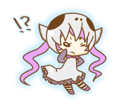 Skull Girl sticker #9422890