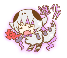 Skull Girl sticker #9422897