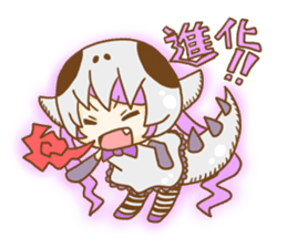 Skull Girl sticker #9422897