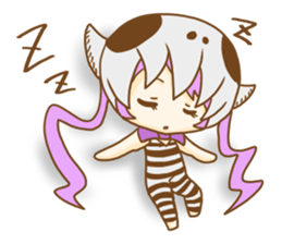 Skull Girl sticker #9422899