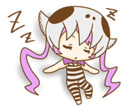 Skull Girl sticker #9422899