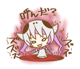 Skull Girl sticker #9422901