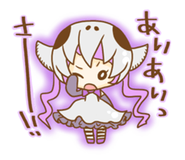 Skull Girl sticker #9422903