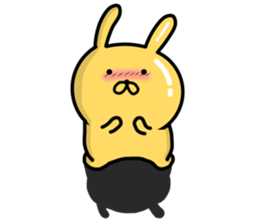 Golden rabbit and Silver rabbit sticker #9422941