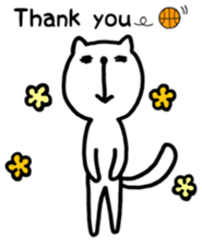 the cat loves basketball ver.2 sticker #9423076