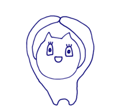 nyanchan sticker sticker #9423153