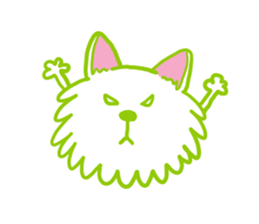 Kansai accent Pomeranian  "PONTA" sticker #9423868