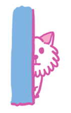 Kansai accent Pomeranian  "PONTA" sticker #9423871