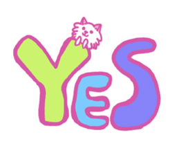 Kansai accent Pomeranian  "PONTA" sticker #9423872