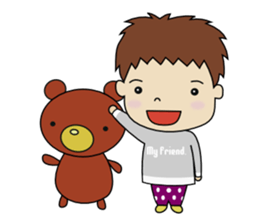 Brother and sister is a good friend sticker #9423918