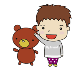 Brother and sister is a good friend sticker #9423918