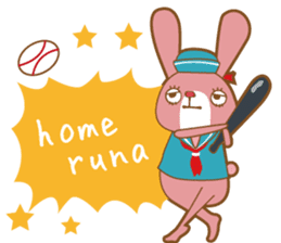 Yokohama in japanese rabbit sticker #9424803