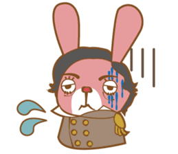 Yokohama in japanese rabbit sticker #9424811