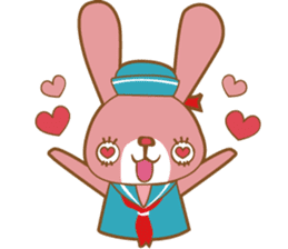 Yokohama in japanese rabbit sticker #9424817