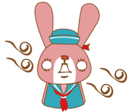 Yokohama in japanese rabbit sticker #9424818