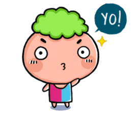 Funky Broccoli sticker #9424904