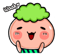 Funky Broccoli sticker #9424906