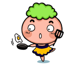 Funky Broccoli sticker #9424913