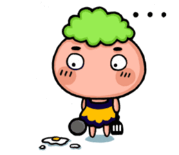 Funky Broccoli sticker #9424914