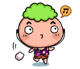 Funky Broccoli sticker #9424919
