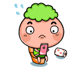 Funky Broccoli sticker #9424920